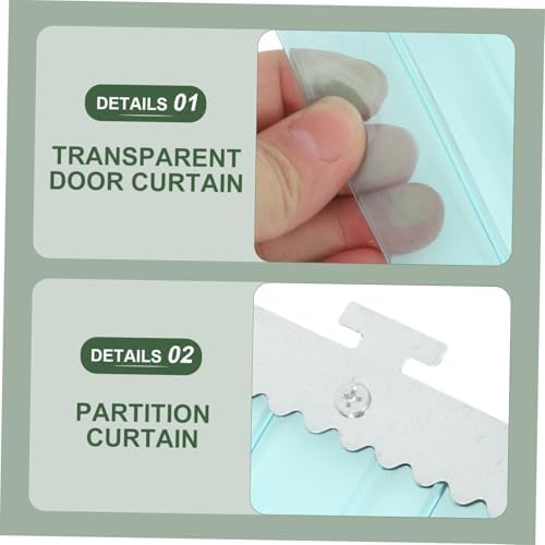 Cabilock Insulated PVC Doorway Partition Curtain