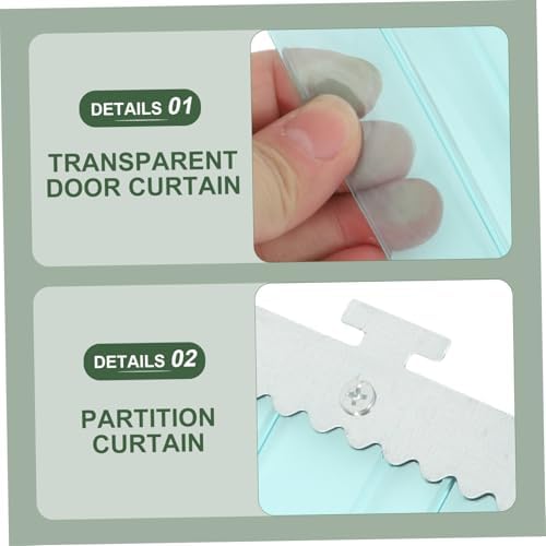 STOBAZA PVC Doorway Partition Curtain