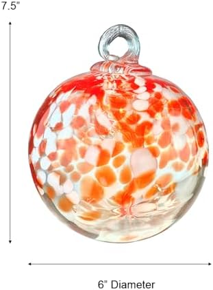 Dale Tiffany Hand Blown Glass Nova Gazing Ball