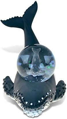 COTA Global Humpback Whale Snow Globe - 45mm Ocean Animal Decor