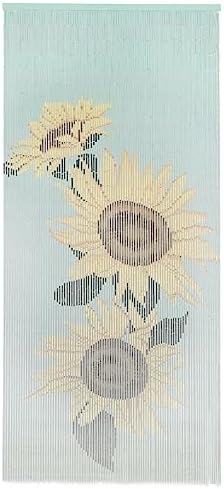 SKM Bamboo Beaded Curtains 787x354 Insect Door Curtain