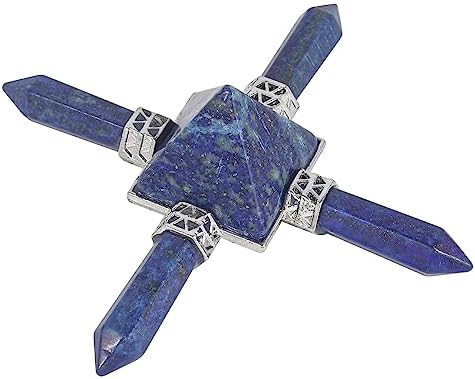 Loveliome Pyramid 4 Chakra Energy Generator with Lapis Lazuli