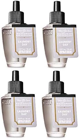 Bath and Body Works 4-Pack Laundry Day Wallflowers Refill