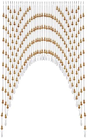 40 Strings Beaded Curtain for Doorways and Windows