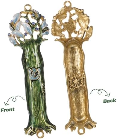 Judaica Mezuzah Door Pendant Metal Religious Decor