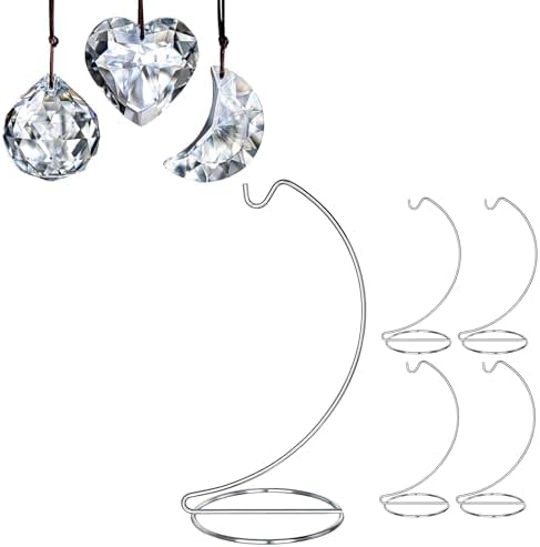 HD Hyaline Dora 9 Inch Crystal Ornament Display Stand