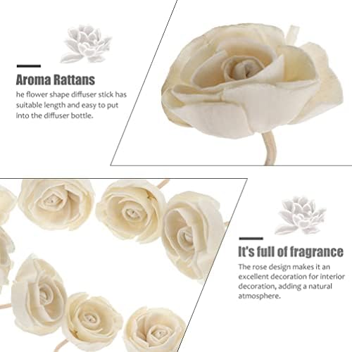Alipis Flower Reed Diffuser Sticks - 9pcs for Home and Office Aromatherapy