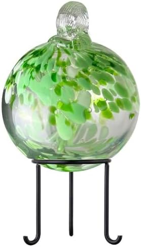 Dale Tiffany Rainbow Tree of Life Art Glass Ornament with Stand