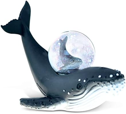 COTA Global Humpback Whale Snow Globe - 45mm Ocean Animal Decor