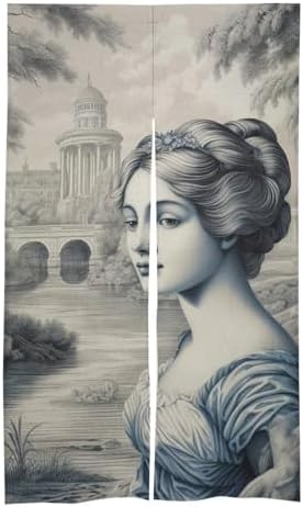Japanese Noren Door Curtain 34x57 Inches