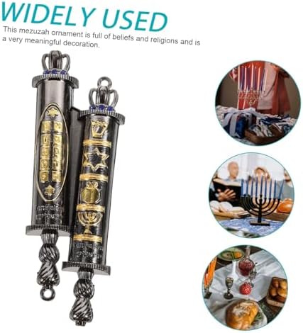 Retro Metal Mezuzah Door Hanger Foyer Decor