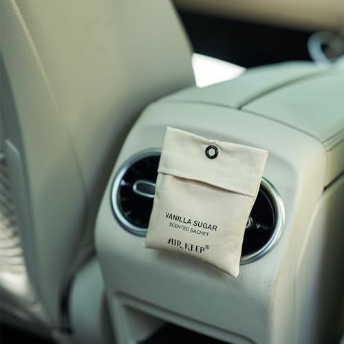 Airkeep Car Air Freshener - Vanilla Sugar Scent Sachets
