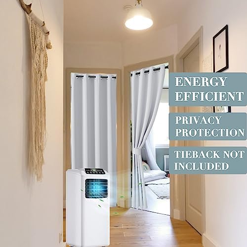 Curtain as Bedroom Door Sound Proof Panels for Doorway Cover