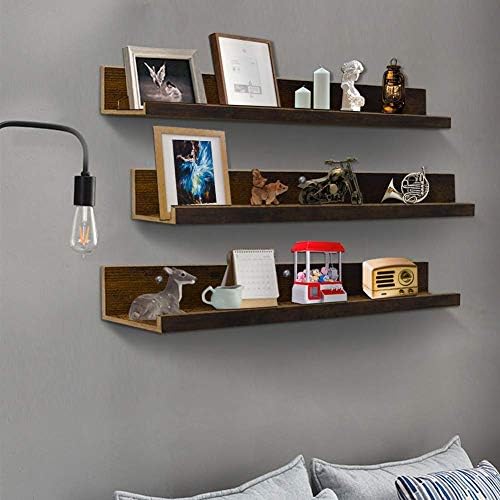 Giftgarden 36 Inch Floating Shelves Set of 3