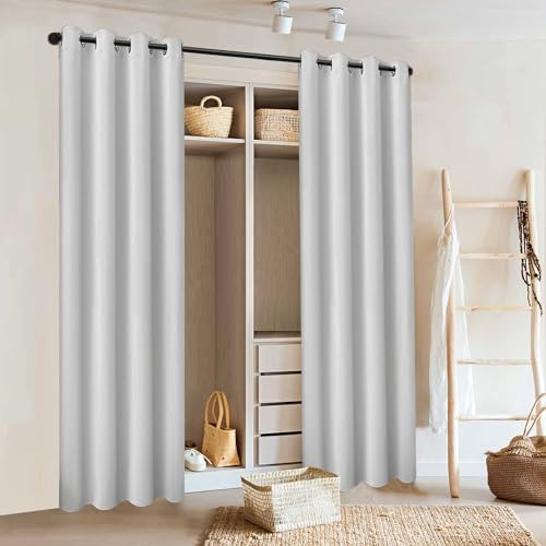 Curtain as Bedroom Door Sound Proof Panels for Doorway Cover