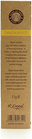 Song of India Organic Masala Incense Variety Pack of 12