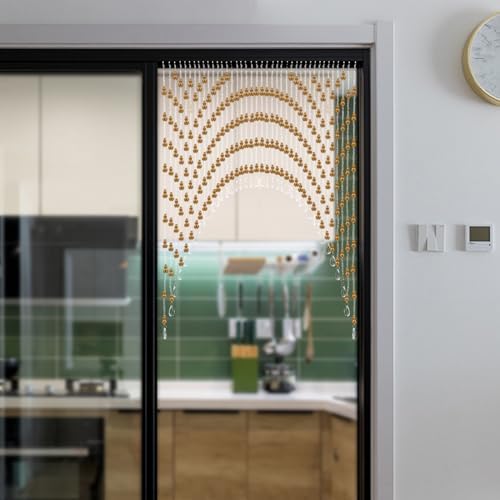 40 Strings Beaded Curtain for Doorways and Windows