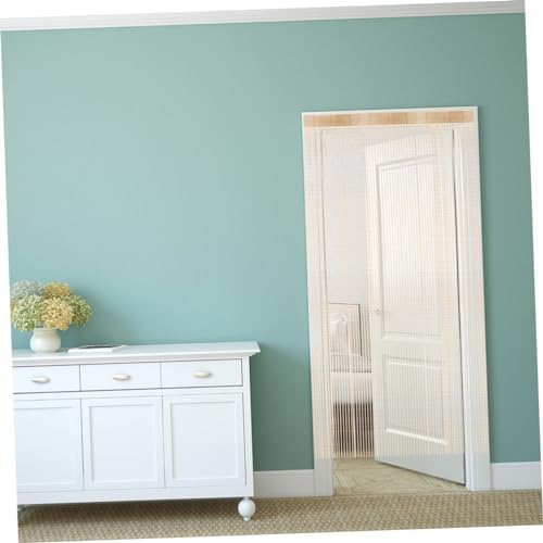 Elegant Monochrome Door Curtain with Matte Finish