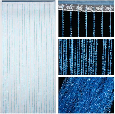 YaoYue Crystal Beaded Curtain Door Divider Room Decor