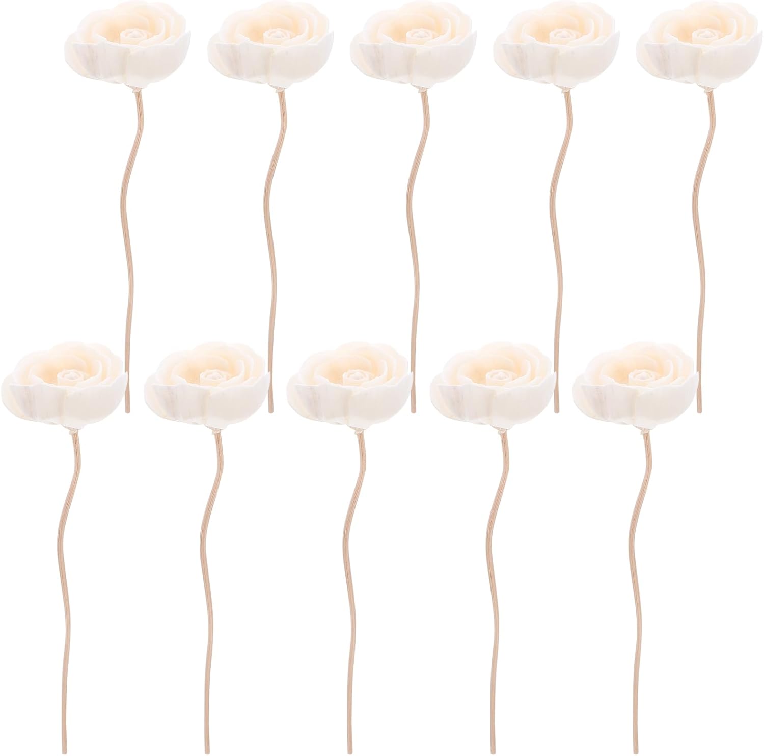 Kichvoe 10pcs Aromatherapy Diffuser Sticks