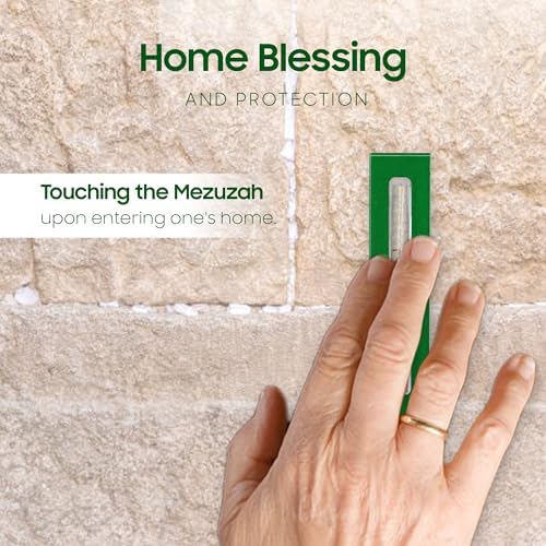 AS Mezuzah Case Acrylic Waterproof Modern Home Decor