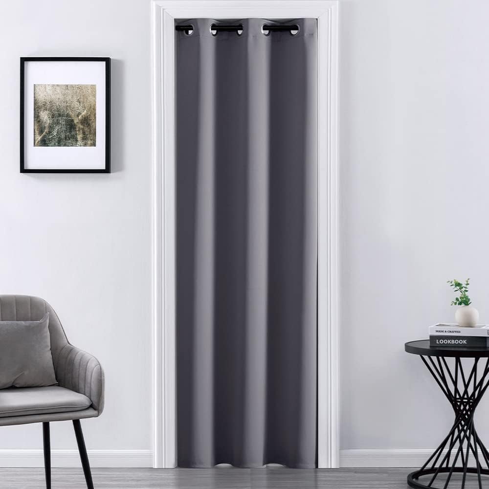 XTMYI Thermal Insulated Curtains for Winter - Dark Grey