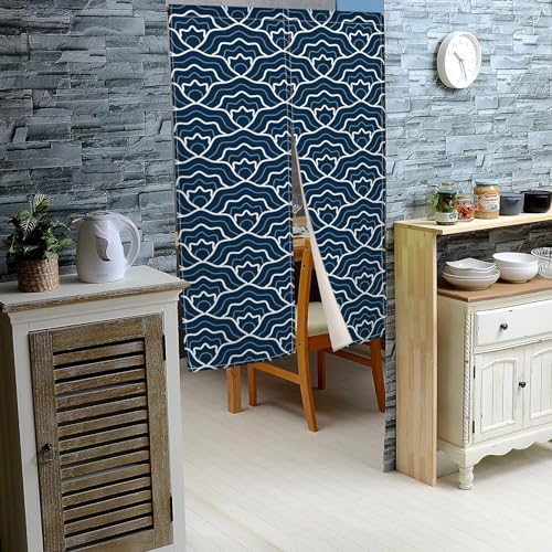 Traditional Japanese Noren Curtain 335x709