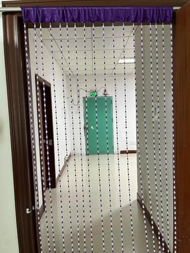 ZiDeTang 18 Rows Acrylic Calabash Beaded Curtain