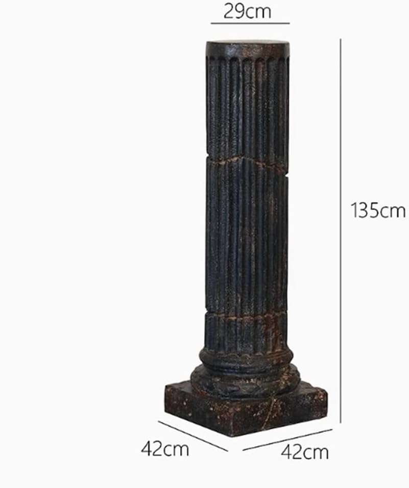 Greek Column Resin Roman Pillar Ornament Pedestal Stand