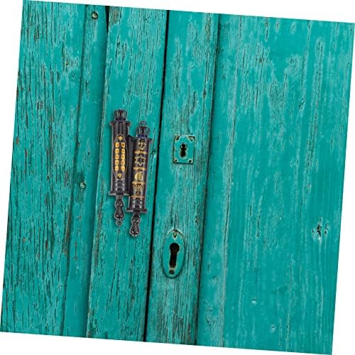 Retro Metal Mezuzah Door Hanger Foyer Decor