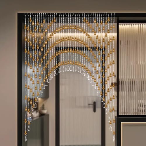 40 Strings Beaded Curtain for Doorways and Windows