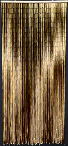 Real Bamboo Beaded Curtain - 36x79 Inch
