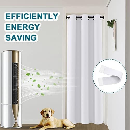 Turquoize Doorway Curtain Blackout 80 Inch Panel