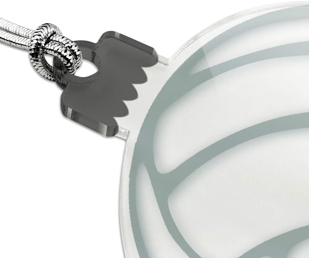 Volleyball Ball Acrylic Christmas Tree Ornament