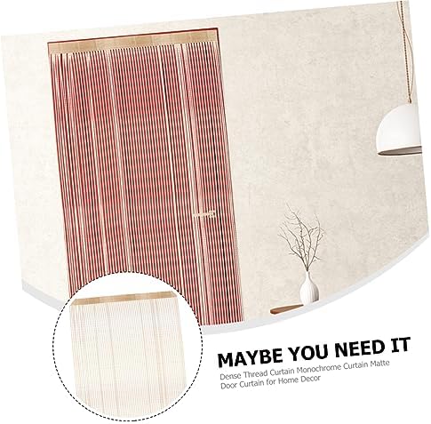 Elegant Monochrome Door Curtain with Matte Finish