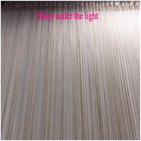 Shiny Tassel String Curtain 3x26m Blue