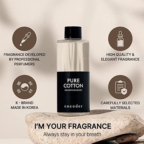 Cocodor Cashmere Vanilla Reed Diffuser Refills 3 Pack