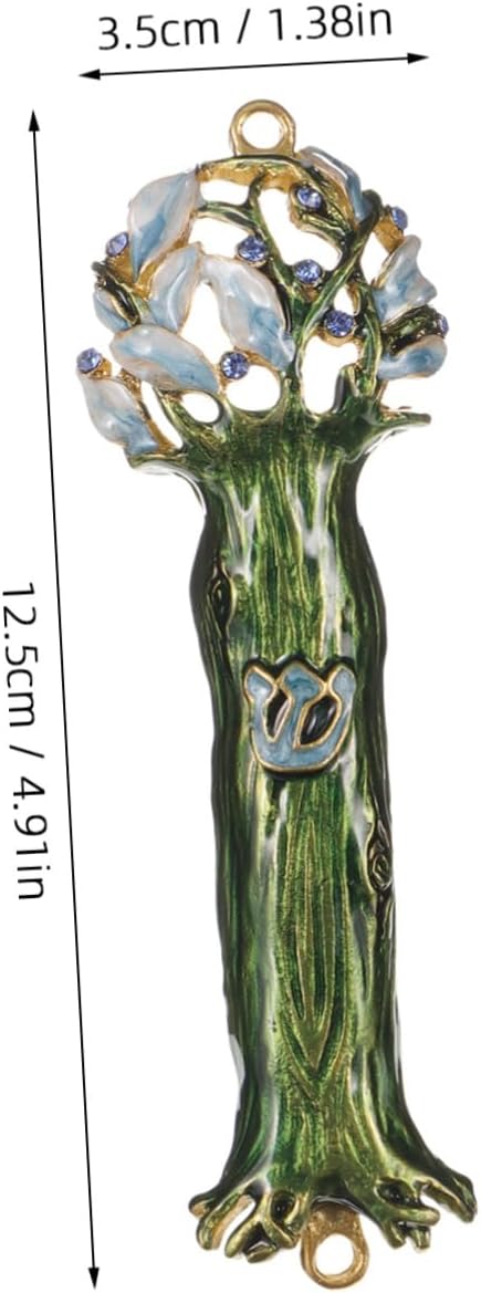 Front Door Mezuzah Metal Decor for Home
