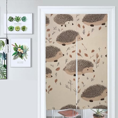 Japanese Noren Cartoon Animal Door Curtain 34x57
