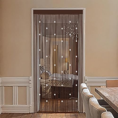 Beaded String Curtains for Boho Doorway Decor