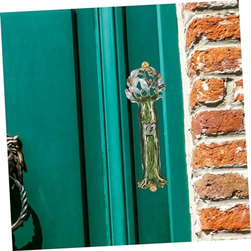Judaica Mezuzah Door Pendant Metal Religious Decor