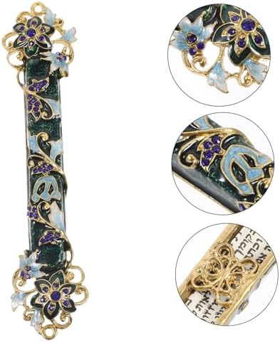 TENDYCOCO Retro Metal Mezuzah Door Decor