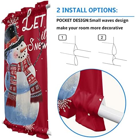French Door Curtain with Tieback and Rod Pocket