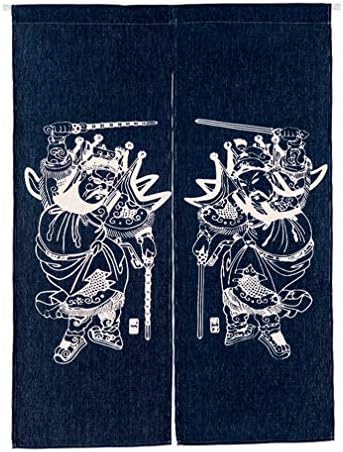 Japanese Noren Door Curtain Handcrafted Door God Panel