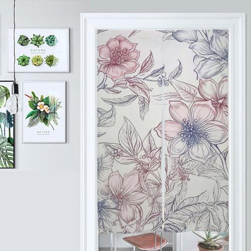 Japanese Noren Door Curtain 34x57 Inches Partition Decor
