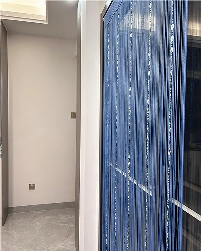Ave Split Sky Blue 25 Decorative Curtain Panels