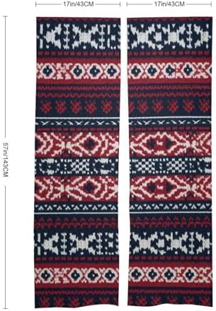 Japanese Noren Tweed Knitted Door Curtain 34x57 Inch