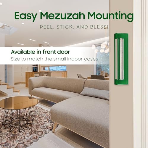 AS Mezuzah Case Acrylic Waterproof Modern Home Decor