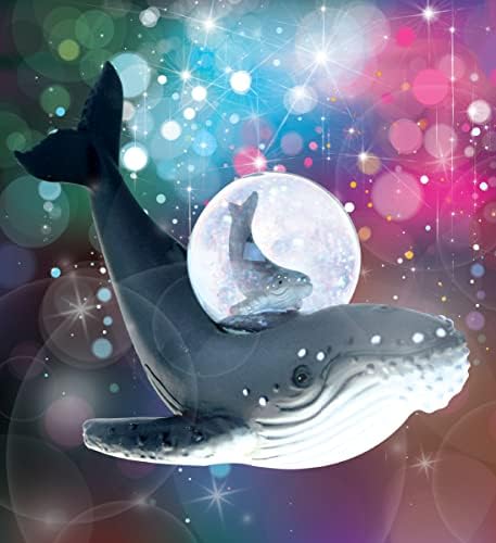 COTA Global Humpback Whale Snow Globe - 45mm Ocean Animal Decor