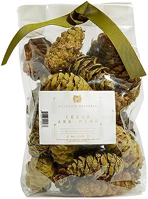 Hillhouse Naturals Cedar Pine 8oz Potpourri Green Pine Cones